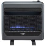 Bluegrass Living Natural Gas Vent-Free Blue Flame Gas Space Heater 30,000 BTU with Blower and Base Feet