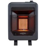 Bluegrass Living Natural Gas Vent-Free Infrared Gas Space Heater 10,000 BTU with Base Feet