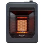 Bluegrass Living Natural Gas Vent-Free Infrared Gas Space Heater 10,000 BTU with Base Feet - Image 3
