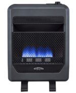 Bluegrass Living Propane Vent-Free Blue Flame Gas Space Heater 20,000 BTU with Blower and Base Feet - Image 2