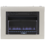 Cedar Ridge Dual Fuel Ventless Blue Flame Gas Heater 20,000 BTU with Blower CH20TBU-R - Image 2