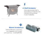 Duluth Forge Dual Fuel Ventless Gas Stove, 26,000 BTU, Remote Control, Matte Black (Model FDSR25) - Image 5