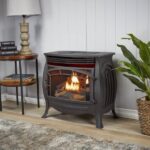 Duluth Forge Dual Fuel Ventless Gas Stove, 26,000 BTU, Remote Control, Matte Black (Model FDSR25) - Image 8