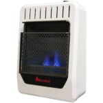 Factory Reconditioned Blue Flame Vent-Free Gas Wall Heater, 10,000 BTU Dual Fuel, 300 sq ft (Model BF10M-B-R)