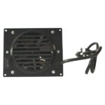 Replacement Fan Blower for Vent-Free Hearth Gas Space Heaters, 120V, Black Finish (Model 20UB100B-01)