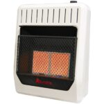 HearthSense Reconditioned Dual-Fuel Ventless Infrared Plaque Heater with Base and Blower, 20,000 BTU - Image 2