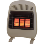 ProCom Reconditioned Dual Fuel Ventless Infrared Heater 20,000 BTU Thermostat MD3TPF-R