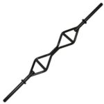 TGrip Pro Series Single Handle Olympic Barbell with Solid Sleeves and Multi-Grip Training Kit