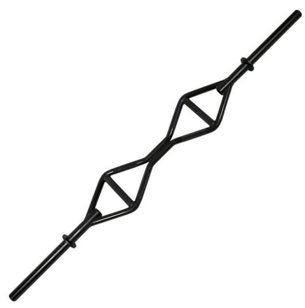 hw-372-image-1.jpg TGrip Pro Series Single Handle Olympic Barbell with Solid Sleeves and Multi-Grip Training Kit - Image 1