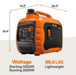 Generac 7153 GP3300i Portable Inverter Generator 3,300 W with COSense - Image 3