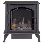 Duluth Forge Dual Fuel Ventless Gas Stove 23,000 BTU with Thermostat Control (DF25SMS)