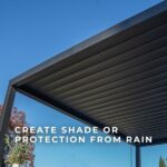 Somerville 14 ft x 10 ft Pergola in Barnwood Stain With PowerPort - Image 10