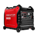Predator 3500W Dual-Fuel Inverter Generator, 3000W Running, Electric Start, Pure Sine Wave, CO Sensor