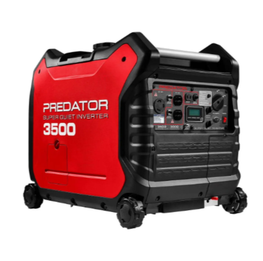 hw-41-image-1.png Predator 3500W Dual-Fuel Inverter Generator, 3000W Running, Electric Start, Pure Sine Wave, CO Sensor - Image 1