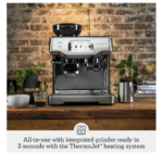 Breville Barista Express Espresso Machine, Brushed Stainless Steel, 1600W - Image 2