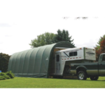 ShelterLogic 15 x 28 x 12 ft Round Top Shelter Canopy - Image 3