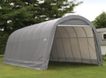 ShelterLogic 15 x 28 x 12 ft Round Top Shelter Canopy - Image 4