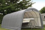 ShelterLogic 15 x 28 x 12 ft Round Top Shelter Canopy - Image 6