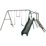 Lifetime Climb & Slide Multi-Activity Playset with 8 ft Slide, Swings, Climbing Wall & Tower - Image 10