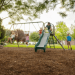 Lifetime Climb & Slide Multi-Activity Playset with 8 ft Slide, Swings, Climbing Wall & Tower - Image 6