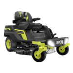 RYOBI 80V HP Brushless 30 in Cordless Electric Zero-Turn Mower with 80V 10 Ah Batteries - Image 4