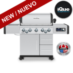 Broil King Imperial QS 590 IR Gas BBQ with 5 Burners, Infrared Side Burner & Rotisserie