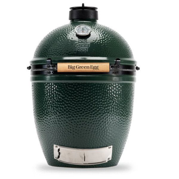 large_front_25d180dc-8ae1-4bd7-99d4-3c061eb3a95c.jpg Big Green Egg Medium Ceramic Kamado Charcoal BBQ for Grilling and Smoking - Image 1