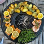 OFYR Tabl'O Table Grill in Black Coated Steel with Heat-Resistant Board - Image 2