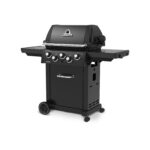 Broil King Signet 390 Shadow Gas Barbecue with 3 Dual-Tube Burners and 2,580 cm Cooking Area - Image 2